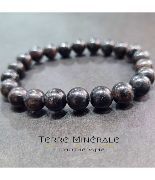 Bracelet Astrophyllite A+ Norvège Boule 8mm