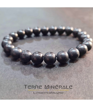 Bracelet Shungite A Boule 8 mm