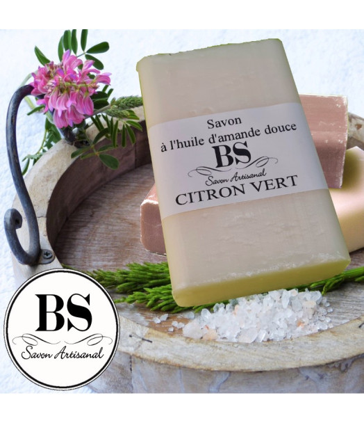 CITRON VERT SAVON PARFUMÉ ARTISANAL 120 GRS