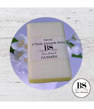 JASMIN DE GRASSE SAVON PARFUMÉ ARTISANAL 120 GRS - BOUGIES SENTEURS®