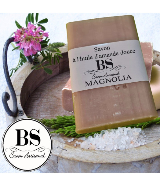 MAGNOLIA SAVON PARFUMÉ ARTISANAL 120 GRS