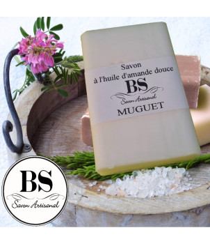 MUGUET SAVON PARFUMÉ ARTISANAL 120 GRS