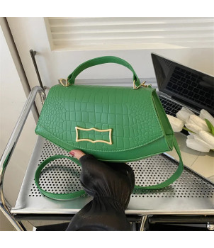 Sac à main bandouliere Leslie Faux cuir Vert