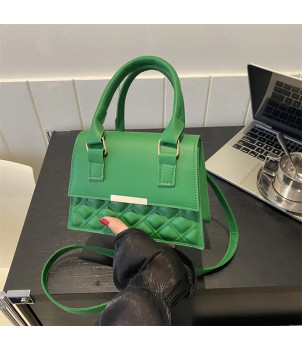 Sac à main bandouliere Véronique Faux cuir Vert