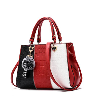 Sac à main bandouliere Nadia Faux cuir Rouge