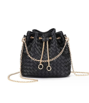 Sac à main bandouliere Estelle Faux cuir Noir