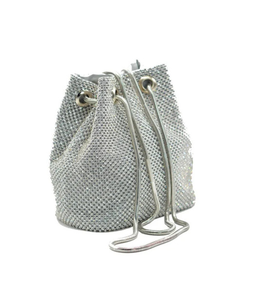 Sac de soirée Elysabeth polyester argent