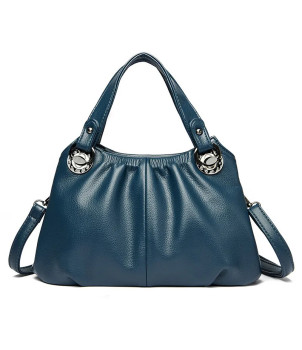 Sac à main bandouliere Faux cuir bleu Elsa