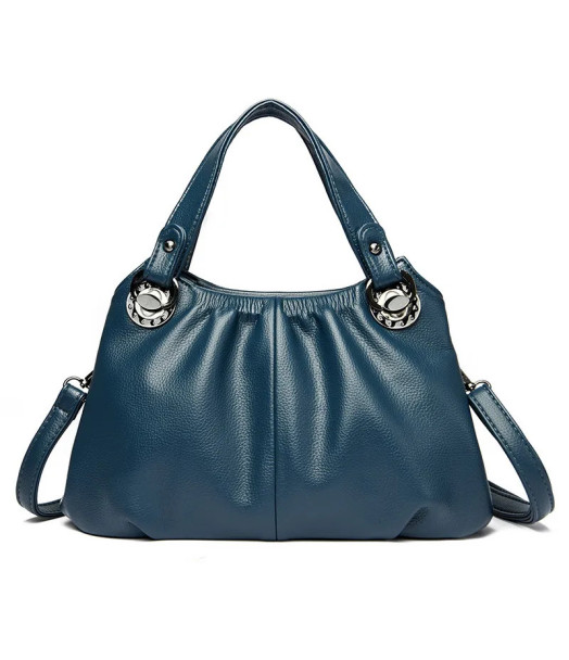 Sac à main bandouliere Faux cuir bleu Elsa