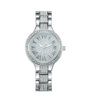 MONTRE FEMME FANTAISIE AVEC BRACELET ARGENT JULIA