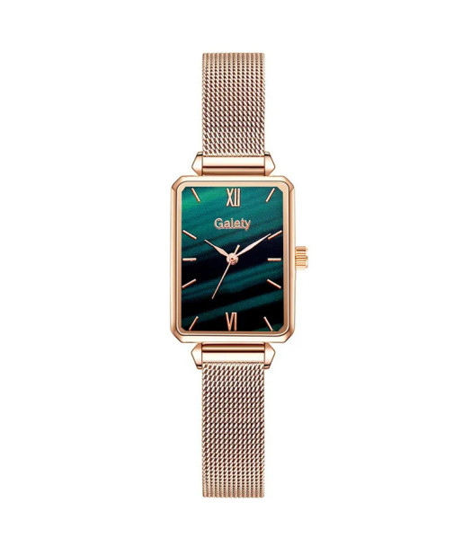 MONTRE FEMME FANTAISIE CADRAN VERT ANGELINA