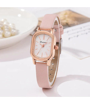 MONTRE FEMME FANTAISIE BRACELET ROSE FIONA