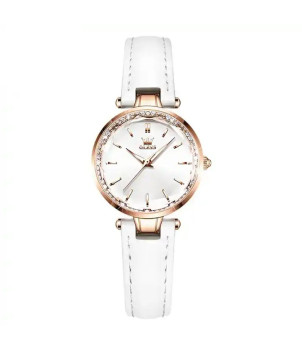 MONTRES QUARTZ FEMME CADRAN BLANC 6645