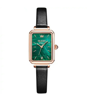 MONTRES QUARTZ FEMME CADRAN VERT 6664