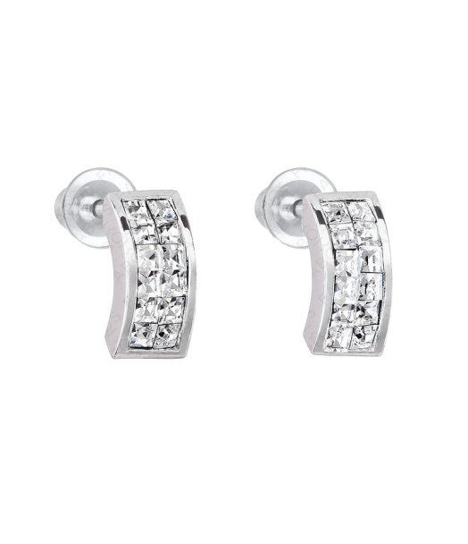 Boucles d'Oreilles Amande Crystals From Swarovski® 0156-02-Rh