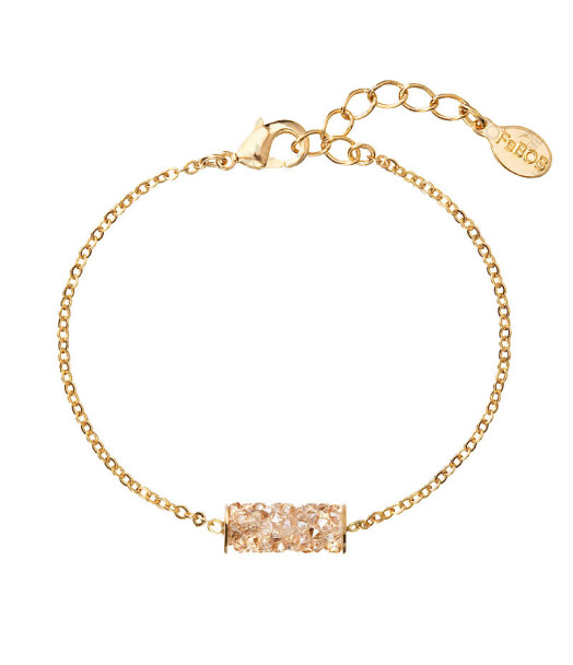 Bracelet Fine Rocks Golden From Swarovski® 1465-02-Au