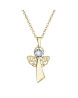 Collier Ange plaqué Or From Swarovski® 6324-02-Au