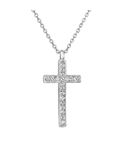 Collier Croix From Swarovski® 6056-02-Rh