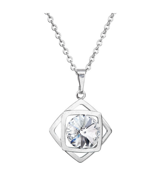 Collier Carré Magique Cristal From Swarovski® 6327-02-Rh