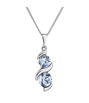 Collier Suzie Saphir Clair Cristal From Swarovski® 1250-13-Rh