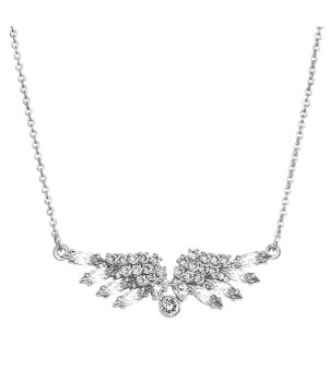 Collier Ailes de Cristaux Cristal From Swarovski® 6047-02-Rh