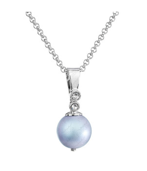 Collier Perle 12 mn From Swarovski® 6115-03-Rh