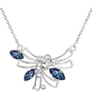 Collier Bleu Denim From Swarovski® 6300-03-Rh