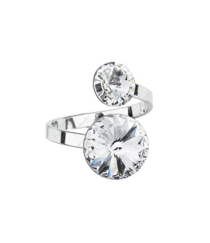 Bague Rivoli 8/12 Cristal From Swarovski® 3010-02-Rh