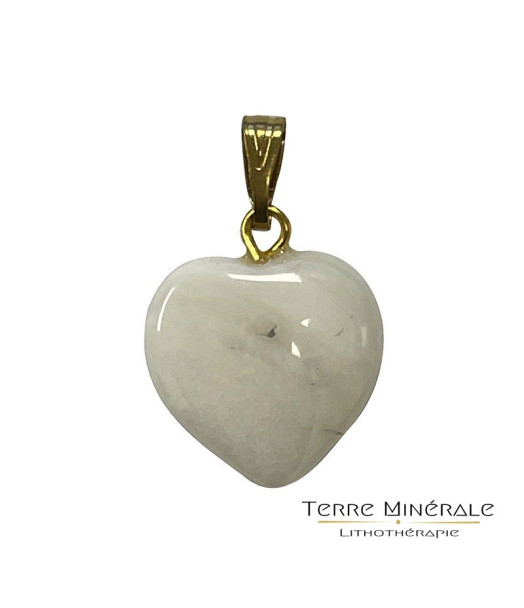 Pendentif coeur Aragonite 15 mn