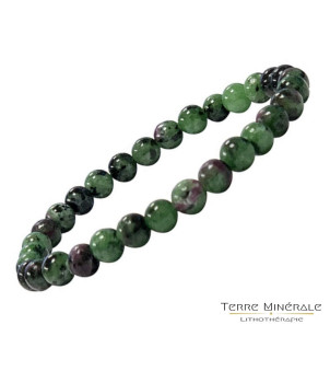 Bracelet Rubis Zoisite 8mm