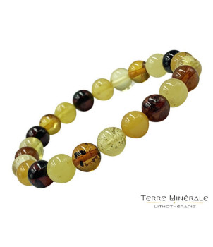 Bracelet Ambre Multi 8 mn